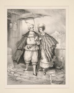 Paul und Virginie von Paul Gavarni