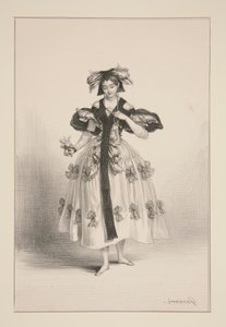Bäuerin von Paul Gavarni
