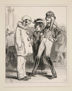 Parbleu, Monsieur le Baron, ich bin sehr zufrieden von Paul Gavarni