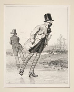 Sir Walter Spott, der Dublin, Tourist, Orientalist und Papist von Paul Gavarni