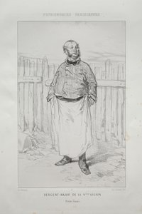 Sergent - Major der Nième Legion von Paul Gavarni