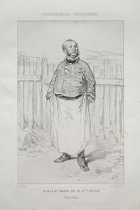 Sergent - Major der Nième Legion von Paul Gavarni