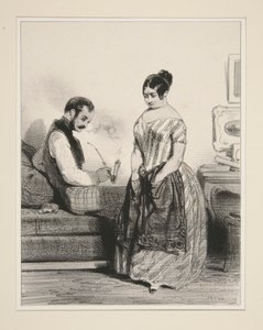 Ta, ta, ta, ta! als ob das Zivilgesetzbuch m von Paul Gavarni