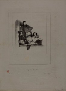 Das Theater der Komiker von Paul Gavarni