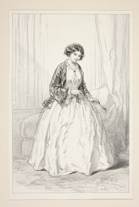 UNE LELIA, geborene Gustine von Paul Gavarni