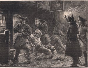 Pressebande bei der Arbeit von Paul Hardy