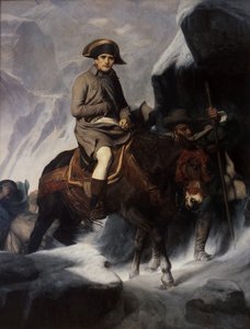 Bonaparte überquert die Alpen