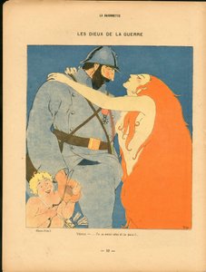 La Baionnette, Satirisch in Farben