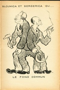 Der Temoin, Satirisch in Farben von Paul Iribe