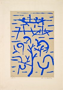 Boote in der Überflutung, 1937 von Paul Klee