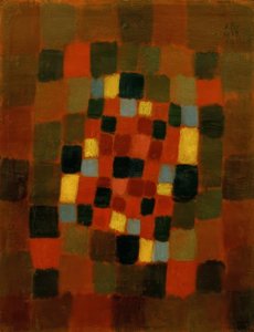 Buntes Beet von Paul Klee
