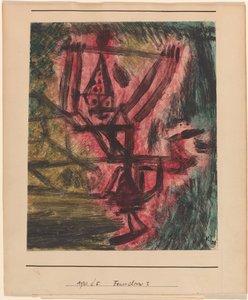 Feuer Clown I von Paul Klee