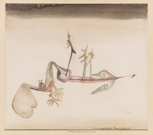 Grundverhexte Landschaft von Paul Klee