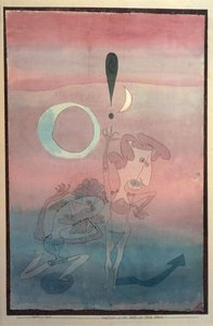 Hauptszene aus dem Ballett Der falsche Schwur, 1922 von Paul Klee