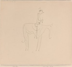 Komischer Reiter von Paul Klee