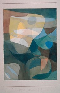 Lichtverbreitung I, 1929 von Paul Klee