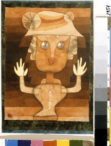 Puppe. Gemälde von Paul Klee (1879-1940) von Paul Klee
