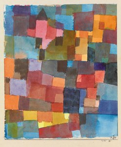Raumarchitekturen auf Kalt-Warm, 1915