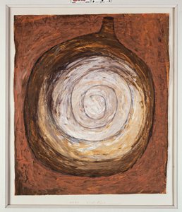 Gerundete Flasche von Paul Klee