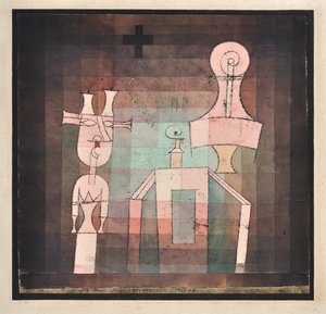 Stillleben mit Plastiken, 1923