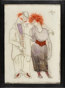 Verkommenes Paar von Paul Klee