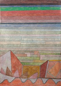 Blick ins fruchtbare Land von Paul Klee