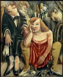 Betrunkene Gesellschaft von Paul Kleinschmidt