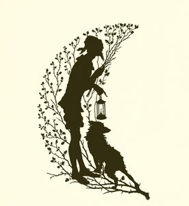 Ein Sommernachtstraum, Silhouette von Paul Konewka