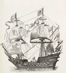 Kriegsschiff des 16. Jahrhunderts