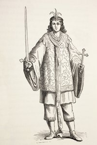 Der Page von Priester Johannes. Priester Johannes war auch bekannt als Presbyter Johannes