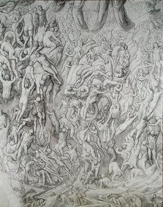 Das Jüngste Gericht von Paul Marc Joseph Chenavard
