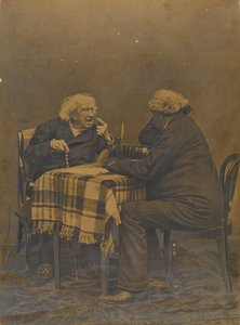 ["Das ist der Nachteil dieser Philosophie der Rhetoriker, der großen Redner von Nichtigkeiten. Man begnügt sich mit Worten und hohlen Phrasen."]