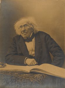 "Ich finde hier den Namen von Monsieur Pasteur: Hier werde ich meinen Namen schreiben. Monsieur Pasteur ist einer der größten Genies unserer Zeit, weil er, im Gegensatz... er geht vom Unbekannten aus..." von Paul Nadar