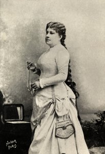 Porträt von Marie Felix, Miolan, Carvalho von Paul Nadar