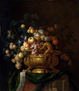 Stillleben mit Vase und Granatäpfeln von Paul Pillement