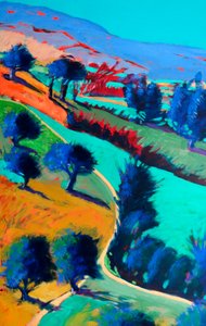 Blick nach Westen #4 (Detail) von Paul Powis