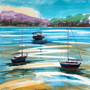 River Exe, 2024 von Paul Powis