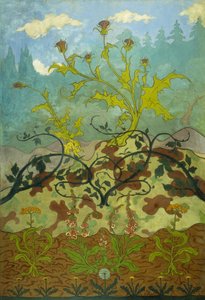 Disteln und Fingerhut, 1899 von Paul Elie Ranson