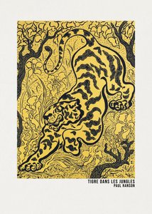 Tiger in den Dschungeln Poster