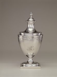Zuckerschale mit Deckel (ca. 1795)