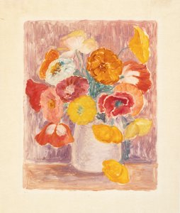 Blumenstück (Zinnien)