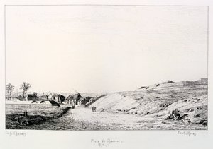 Poste de Charonne, Belagerung von Paris, 1870-1871 von Paul Roux