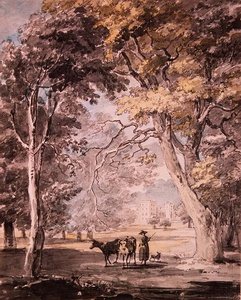 Eine Milchmagd im Windsor Great Park ca. 1765-70