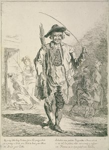 Stockverkäufer, Rufe von London, 1760