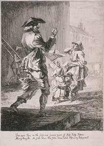 Straßenunterhalter, Cries of London von Paul Sandby
