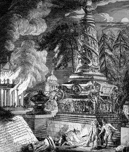Die Verbrennung des Tempels von Ephesus