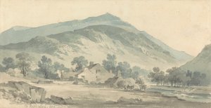 Landschaft bei Beddgelert, Nordwales
