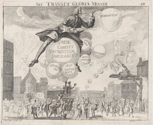 Sic Transit Gloria Mundi, ca. 1762 von Paul Sandwich
