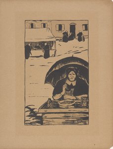 La marchande ambulante (Der Straßenverkäufer) 1895 von Paul Sérusier