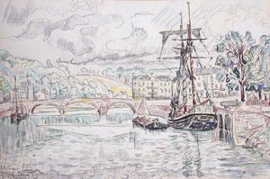 Hennebont von Paul Signac